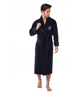 Vīriešu kokvilnas ar bambusa mājas halāts 1145Sn L-XL/3XL/4XL/5XL/6XL/7XL