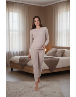 Sieviešu termoveļas legingi ar vilnu – 31071Bz, S-4XL