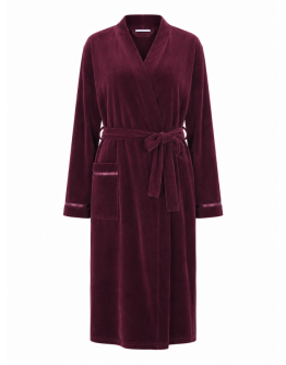 Sieviešu velūra halāts, samta, lielie izmēri – 51011B, M-6XL