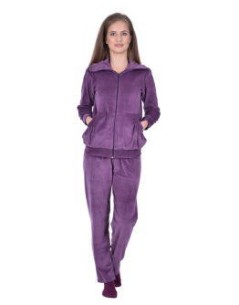 Velūra komplekts lielie izmēri samta 51669L M-4XL