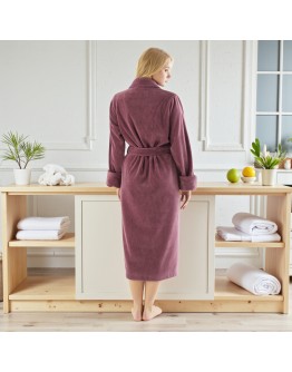 Sieviešu kokvilnas ar bambusa mājas halāts 6895L S/M/L-XL/2XL/3XL