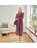 Sieviešu kokvilnas ar bambusa mājas halāts 6895L S/M/L-XL/2XL/3XL Sieviešu kokvilnas ar bambusa mājas halāts 6895L S/M/L-XL/2XL/3XL