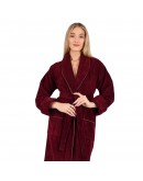 Sieviešu kokvilnas ar bambusa mājas halāts 6895B S/M/L-XL/2XL/3XL