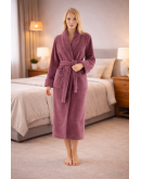 Sieviešu kokvilnas ar bambusa mājas halāts 6895L S/M/L-XL/2XL/3XL