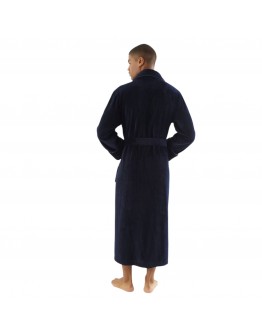 Vīriešu kokvilnas ar bambusa mājas halāts 7235Sn L-XL/2XL/3XL/4XL