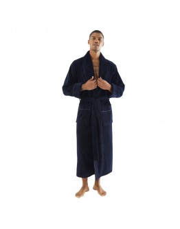 Vīriešu kokvilnas ar bambusa mājas halāts 7235Sn L-XL/2XL/3XL/4XL