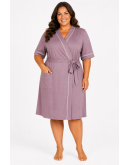 Sieviešu halāts no kokvilnas un viskozes 82049TPL  M–6XL