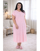 Naktskrekls Kokvilnas viskozes sieviešu plāns elpojošs  lielie izmēri  82597R 3XL-8XL