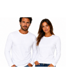 Unisex T-krekls ar garām piedurknēm 95% kokvilna 5% elastāns S–6XL Unisex T-krekls ar garām piedurknēm 95% kokvilna 5% elastāns S–6XL