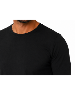 Unisex T-krekls ar garām piedurknēm 95% kokvilna 5% elastāns 91005DMN S–6XL