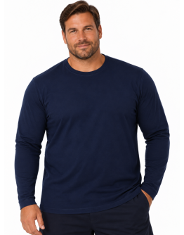Unisex T-krekls ar garām piedurknēm 95% kokvilna 5% elastāns 91005DTS S–6XL