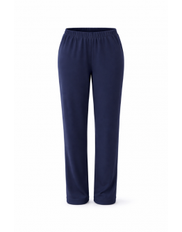 Sieviešu Plānas bikses tumši zilā krāsā no kokvilnas 91080ts M-6XL