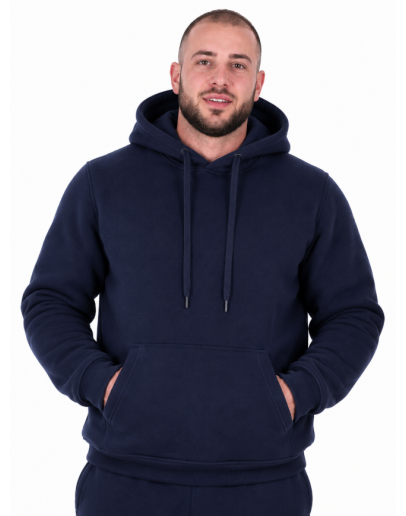 Siltais hūdijs ar kapuci un siltinātu iekšpusi S–4XL