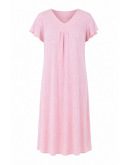 Saīsināts sieviešu naktskrekls lielos izmēros no kokvilnas un viskozes 2XL–8XL