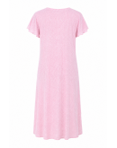 Saīsināts sieviešu naktskrekls lielos izmēros no kokvilnas un viskozes 2XL–8XL