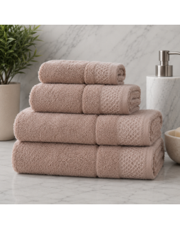 Frotē dvielis 100% kokvilna Bēša krāsa 450 g/m² 70×140 cm