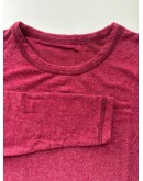 Sieviešu termoveļa pilsētai Krekliņš ar garām piedurknēm vilna Bordo krāsa lielie izmēri  31001B S-4XL