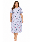 Sieviešu kokvilnas naktskrekls 12544B XL–6XL