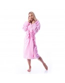 Sieviešu kokvilnas frotē halāts ar kapuci 450R