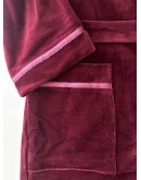 Sieviešu Velūra Halāts lielie izmēri samta 51011B M-6XL Sieviešu Velūra Halāts lielie izmēri samta 51011B M-6XL